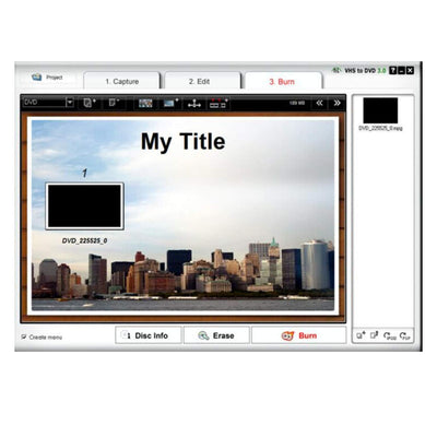 Rybozen USB 2.0 Audio Video Grabber Konverter-VHS Digitalisieren und bearbeiten Sie Videos von jeder analogen Quelle einschließlich VCR VHS DVD Video Rekorder für für Windows11/10/8/7/Mac