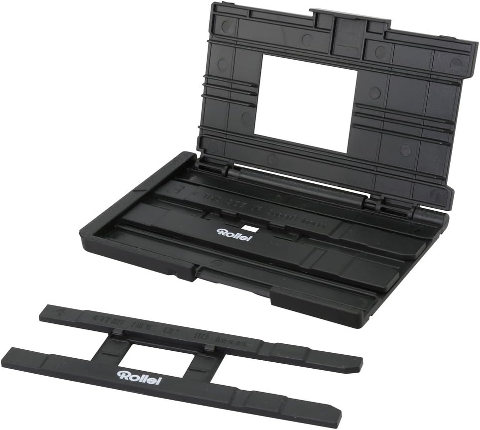 Rollei DF-S 310 SE Dia Film Scanner (Special Edition mit extra Zubehör, SD-/SDHC-Karten Steckplatz und USB 2.0 Schnittstelle) schwarz