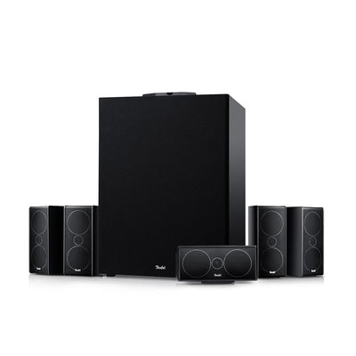 Teufel CONSONO 35 Concept Power Edition - 5.1 Surround Soundsystem, Komplettsystem Heimkino mit integriertem AV-Receiver, Bluetooth, Dolby Audio, USB-C-Soundkartenfunktion, HDMI ARC CEC - weiß