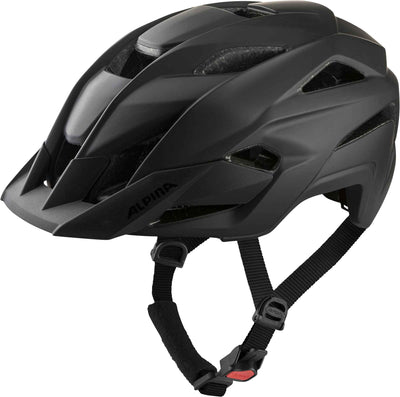 ALPINA KAMLOOP - Individuell Anpassbarer, Leichter & Sicherer Fullface Fahrradhelm Mit Kinnbügel Für Erwachsene, black matt, 55-59 cm