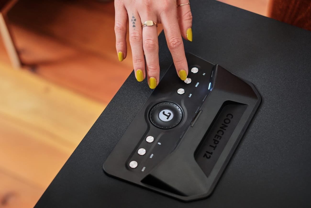 Teufel CONSONO 35 Concept Power Edition - 5.1 Surround Soundsystem, Komplettsystem Heimkino mit integriertem AV-Receiver, Bluetooth, Dolby Audio, USB-C-Soundkartenfunktion, HDMI ARC CEC - weiß