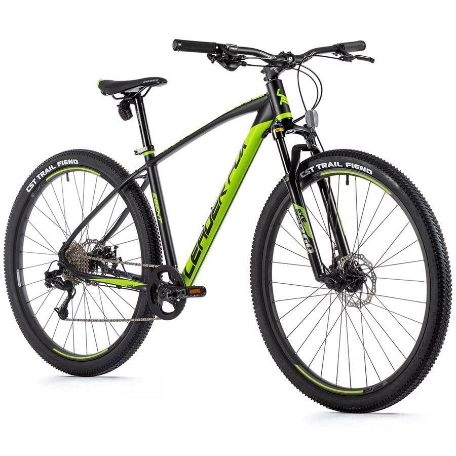 29 Zoll Alu Leader Fox Esent 8 Gang Mountain Bike Fahrrad Schwarz Grün Rh 41cm 2023