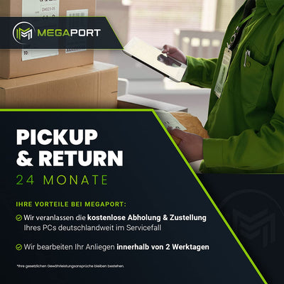 Megaport Gaming PC Viking AMD Ryzen 7 5700X • Windows 11 • GeForce RTX 4070 SUPER 12GB • 32GB DDR4 • 1000GB M.2 SSD • Luftkühlung • WLAN • Gamer PC Computer Gaming Rechner