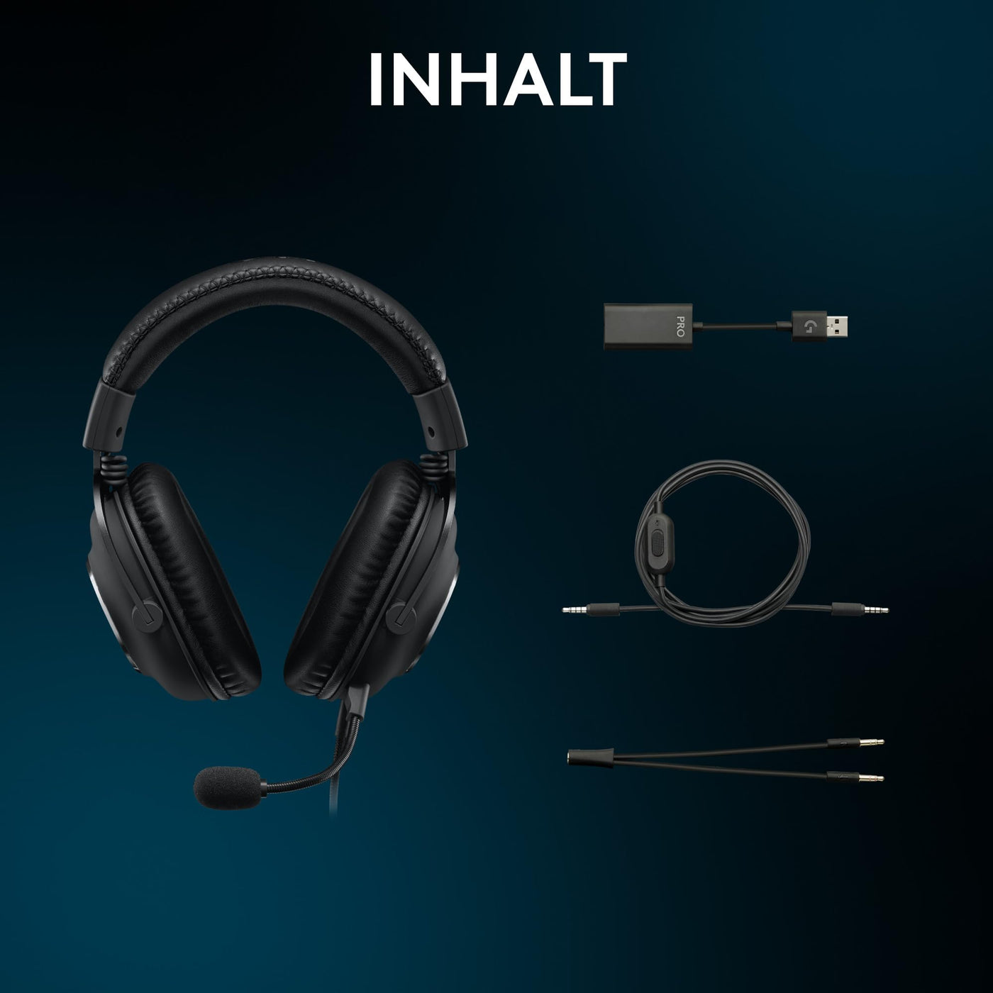 Logitech G Pro X SE Kabelgebundenes Gaming Headset mit Mikrofon: Abnehmbares Mikrofon, DTS Headphone:X 7.1, inkl. USB DAC, für PC, Xbox One, Xbox Series X|S, PS5, PS4 - Schwarz