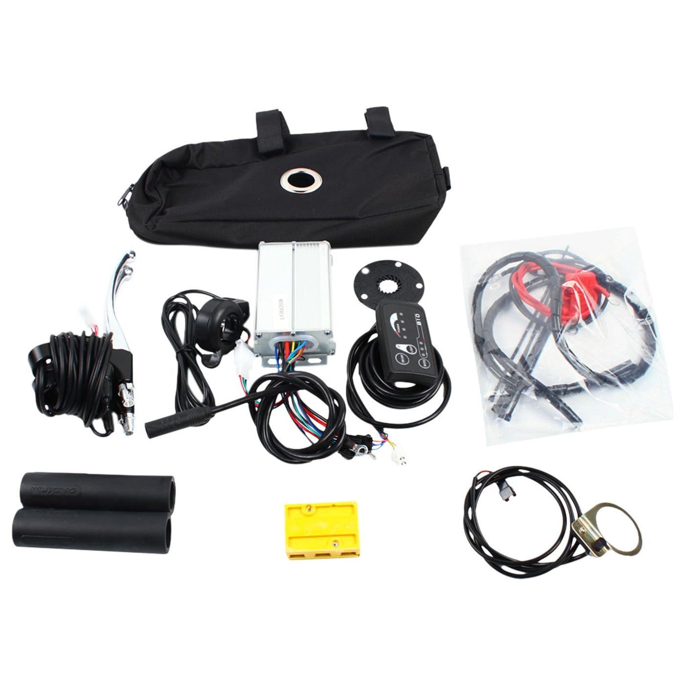 NIGORIY 20 Zoll Hinterer E Bike Kit 36V 250W Ebike Umbausatz 30 km/h Elektrofahrrad Umbausatz 5-Punkt-Assistenzsensor Electric Bicycle Conversion Kit mit SW-810LED-Anzeige