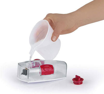 MAXXMEE Dampfreiniger Erwachsene-Unisex Rot, Weiß