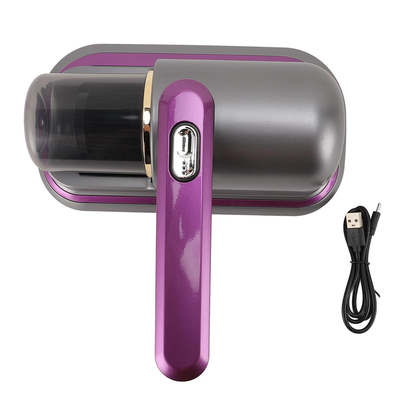 Bettstaubsauger 12000Pa Saug-UV-Beleuchtung, Handmatratzensauger mit 180-ml-Staubbecher für Alle Haushaltsreinigungsbedürfnisse, One-Touch-Bedienung