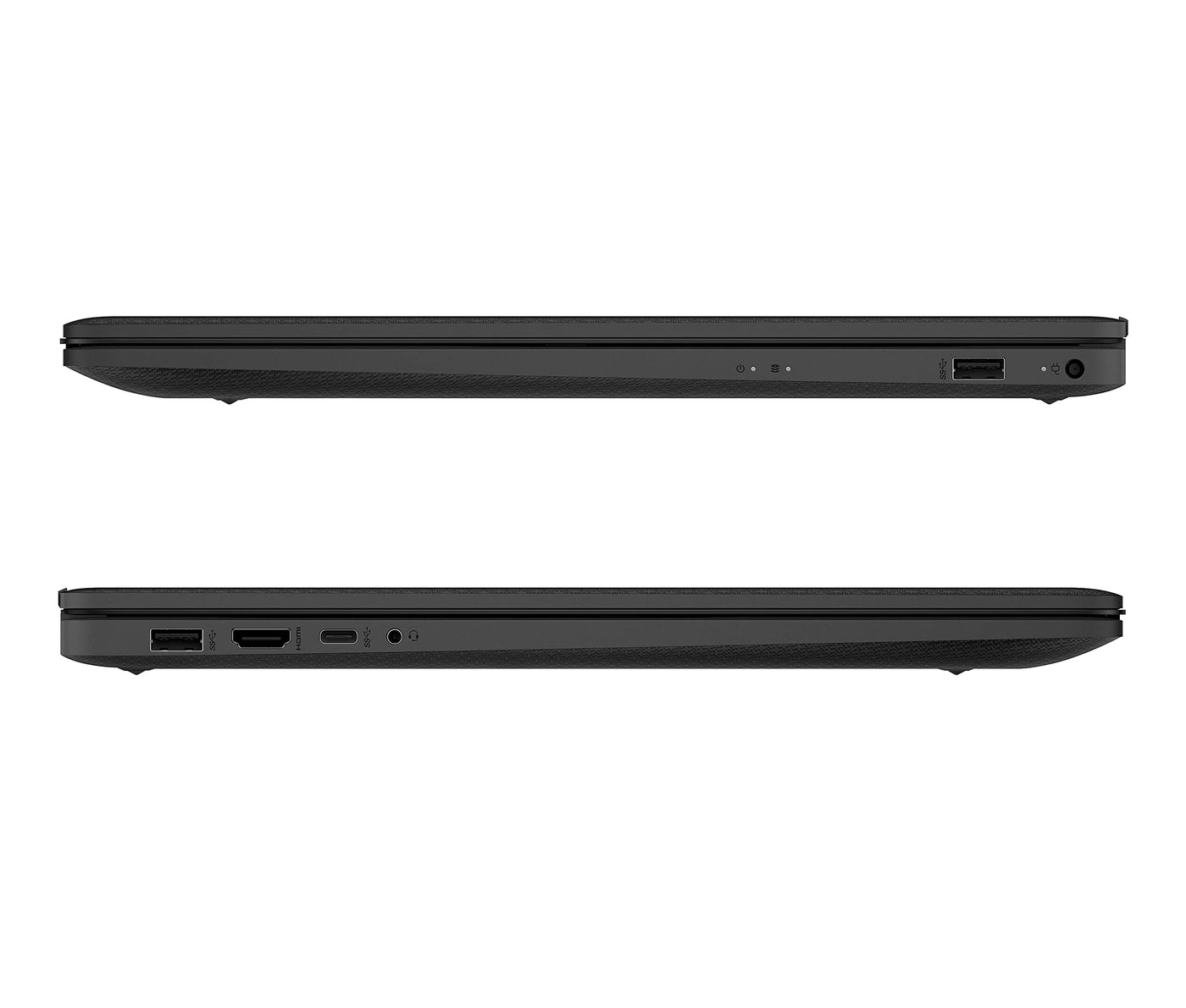 HP Laptop 17,3 Zoll HD+ Display, Intel Celeron N4120, 8GB DDR4 RAM, 256GB SSD, Intel UHD 600 Grafik, Windows 11, QWERTZ Tastatur, Schwarz