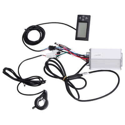 DSYOGX E Bike Vorderrad Umbausatz 350W 36V Elektrofahrräder Nabenmotor Elektrofahrrad Umrüstsatz Motor mit LCD Display für Fahrräder mit 20-Zoll-Reifen