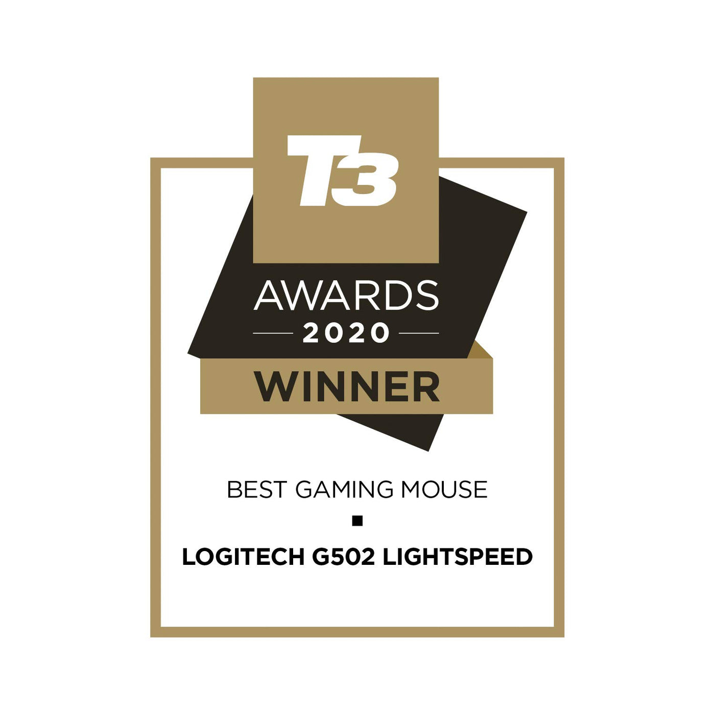 Logitech G502 LIGHTSPEED kabellose Gaming-Maus mit HERO 25K DPI Sensor, Wireless Verbindung, USB-Anschluss, RGB-Beleuchtung, Gewichtstuning, POWERPLAY-kompatibel, PC/Mac - Schwarz