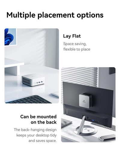 MINIS FORUM UN1290 Mini-PC, Intel Core i9 12900HK, 32 GB RAM, 1 TB SSD, 14 Core/20 Thread Desktop-PC, HDMI 2.0/USB-C/DP 1.4, 2,5 G RJ45 LAN, 5 USB-Anschlüsse, Wi-Fi 6