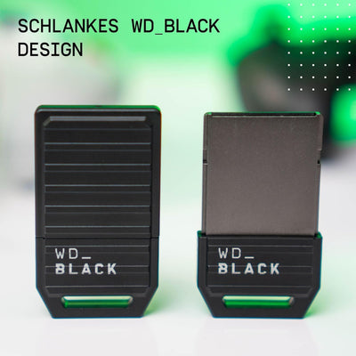 WD_BLACK C50-Erweiterungskarte für Xbox 1 TB (offiziell lizenziert für Xbox, Xbox Velocity Architecture, Plug-and-Play, mehr Titel speichern) Schwarz