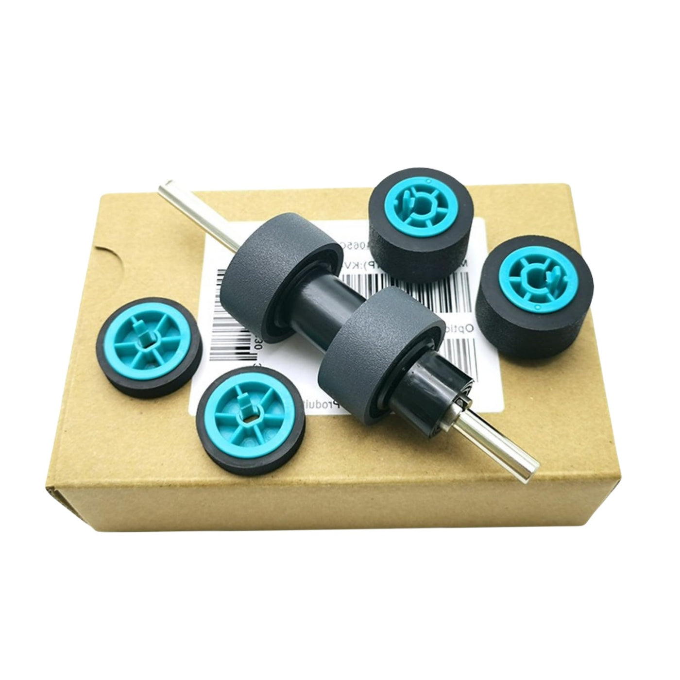 KV-SS033 Papier-Tonabnehmerrollen-Set passend für Panasonic KV-S4065CL /KV-S4085CL/ KV-S4065CW /KV-S4085C Papier-Tonabnehmerrollen-Set Scanner Reibrader