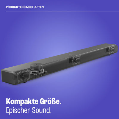 JBL Cinema SB 550 – 3.1-Kanal-Soundbar mit integriertem Subwoofer für Heimkino Sound-System – Mit Bluetooth-Musik-Streaming und Dolby Audio – Schwarz