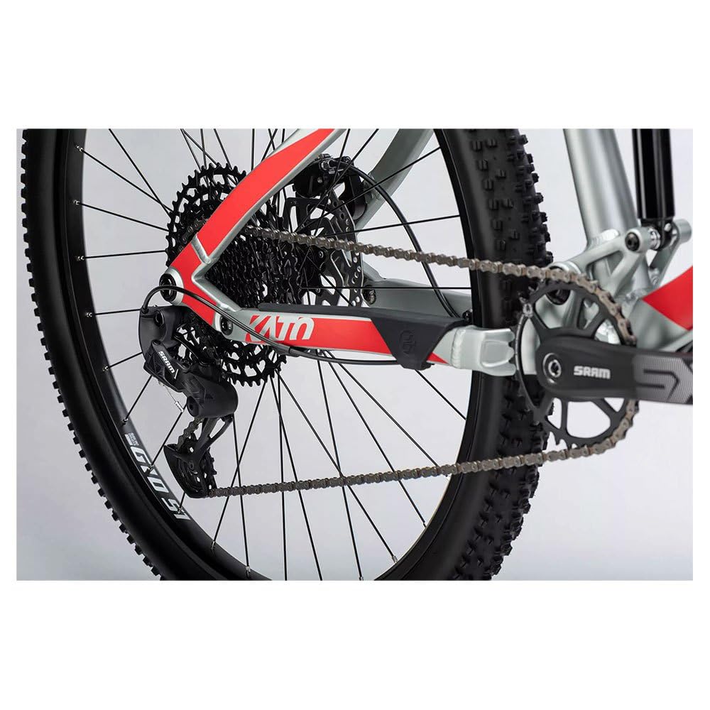 Ghost Kato Fully Mountainbike (29" | grau/rot)