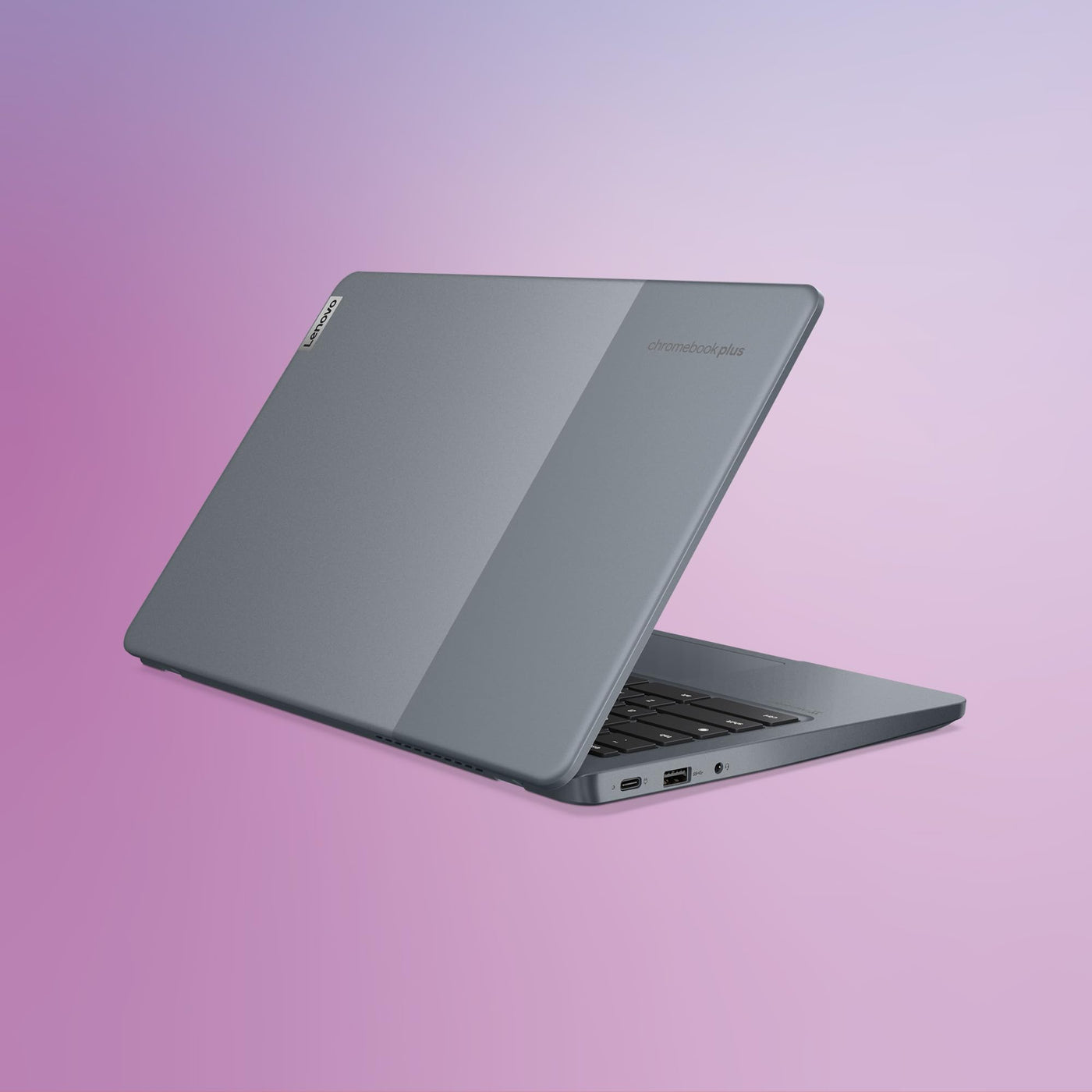 Lenovo IdeaPad Slim 3 Notebook Chromebook Plus 14 Zoll FHD (1920x1080), Intel Core i3-N305, 8GB RAM, 256GB SSD, WiFi 6, ChromeOS (kompatibel mit Google App, Microsoft 365, Adobe)