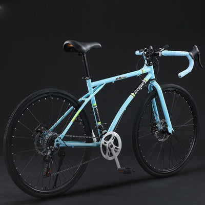 Rennrad Mountainbike 7 Gang 24 Gang Leichtes Studentenpendel Jugendlenkerrennen C,24-Speed