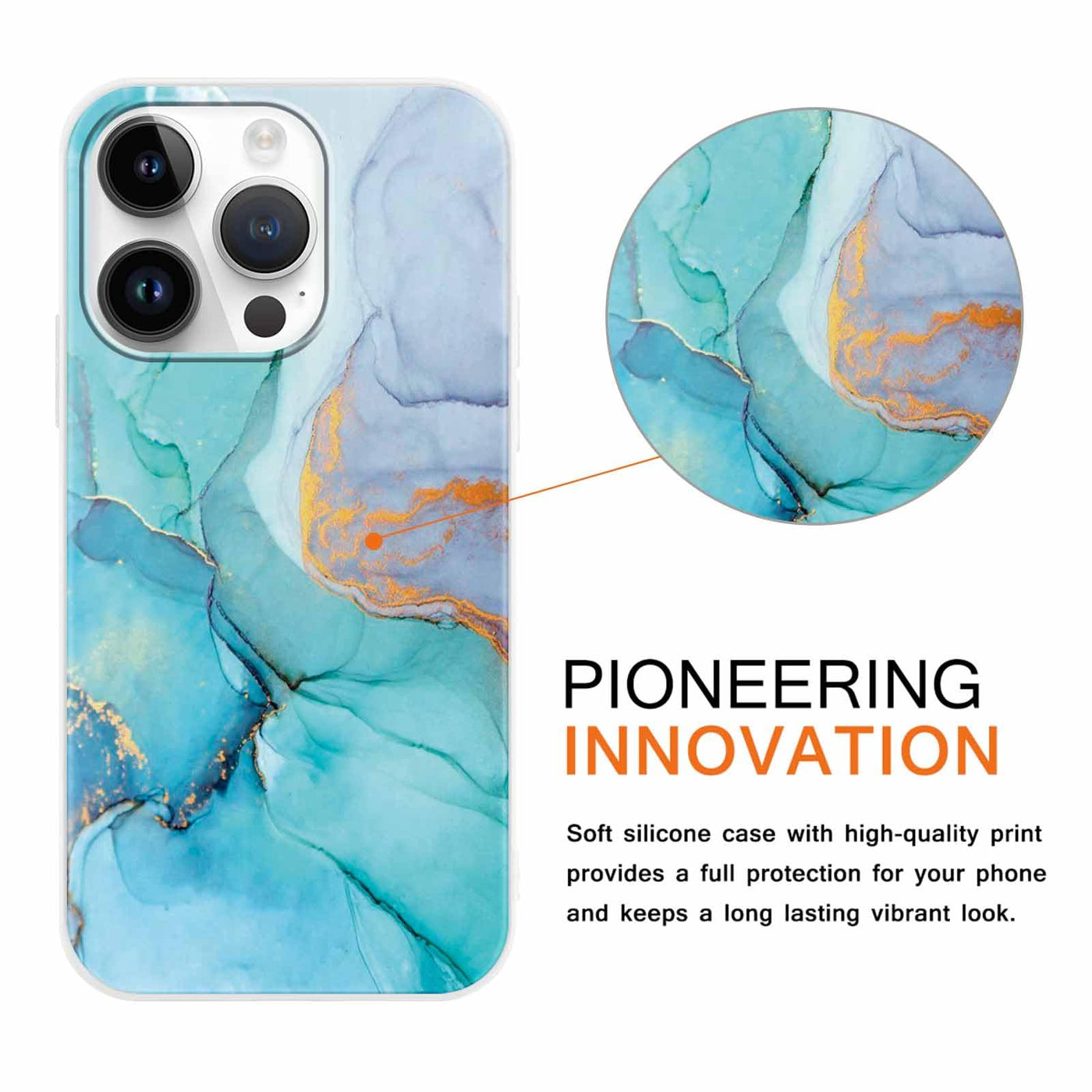 Foonary 2 Stück Handyhülle für Apple iPhone 16 Pro 6,3" Hülle Marmor Muster Design Aesthetic Muster Mädchen Case Cover Weich Silikon TPU Stoßfest Schutzhülle für iPhone 16 Pro,Marble Rosa