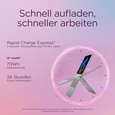 Lenovo Yoga 7i 2-in-1 AI Laptop | Copilot+ PC | 14" 2.8K OLED | Intel Core Ultra 7 | 16GB RAM | 512GB SSD | Intel Arc Grafik | Win11 | QWERTZ | inkl. Yoga Pen | 3 Jahre Garantie Exklusiv bei Amazon