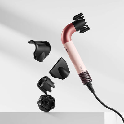 Dyson Supersonic r™ Haartrockner Straight+Wavy (Ceramic Pink/Roségold)