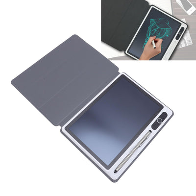 LCD Schreibtablett, Löschbares Zeichnungs Doodle Board mit Smart Lock Screen Funktion, One Touch Seitenlöschung, Tragbares Doodle Board für Lernen und Bildung (Black)