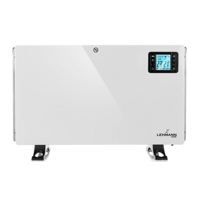 LEHMANN LHOHC-2013C Konvektor Heizung Heizkörper 2000 W | Elektroheizung mit 3 Heizstufen 750/1250 / 2000 W | Elektro Konvektorheizung mit LED-Anzeige, APP WiFi, Timer und Fernsteuerung
