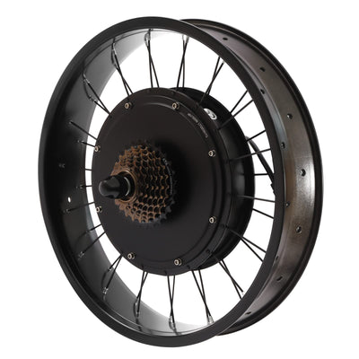 Vielrosse 20 Zoll Elektro Fahrrad Hinterrad Umbausatz, 1500W 48V LCD Radnabenmotor Conversion Kit für Heckmotor