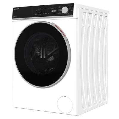 Sharp ES-NFB214CWDA-DE Waschmaschine Frontlader/A / 12 kg / 1400 U/min. / 15 Programme mit Dampffunktion/Weiß