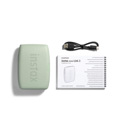 INSTAX mini Link 3 Smartphone Photo Printer, Sage Green