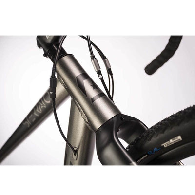Airtracks 28 Zoll Herren Gravel Bike STERRATO 3.0 Fahrrad 2 x 8 Gang Shimano Claris RD-R2000 8-Fach (55cm (für Körpergröße 175-188cm))