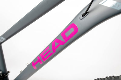 HEAD Damen I-Peak I Crossbike, Grau matt/pink, 54 cm