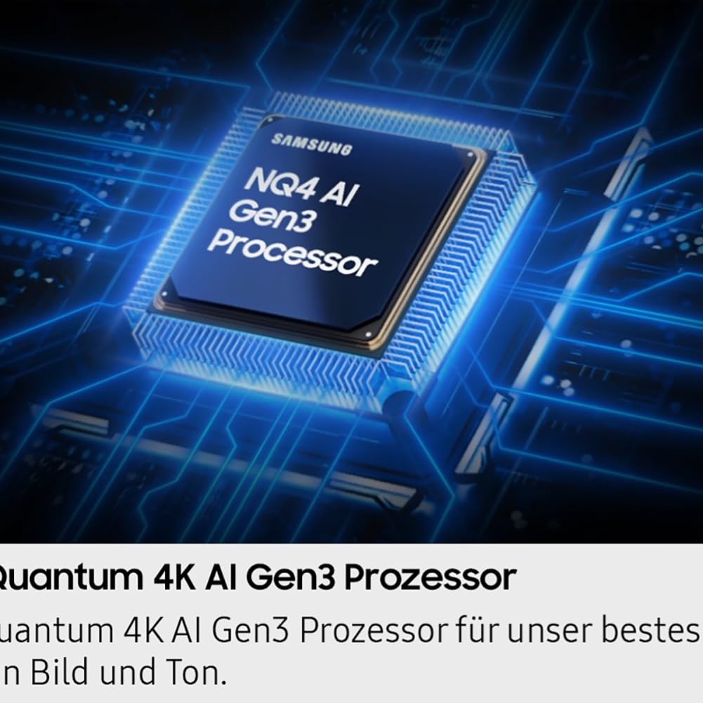 Samsung Neo QLED 4K QN90F 55 Zoll (138 cm) Mini LED, UHD Fernseher, NQ4 AI Gen3 Prozessor, Glare Free, Neo Quantum HDR+, 4K Upscaling Pro, Dolby Atmos, Knox Security, Samsung Vision AI Smart TV (2025)