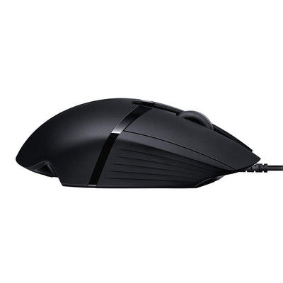 Logitech G402 Hyperion Fury Gaming-Maus mit 4K DPI optischem Sensor, 8 programmierbare Tasten, Taste zur DPI-Umschaltung, 32-Bit-ARM-Prozessor, Leichtgewicht, PC/Mac - Schwarz