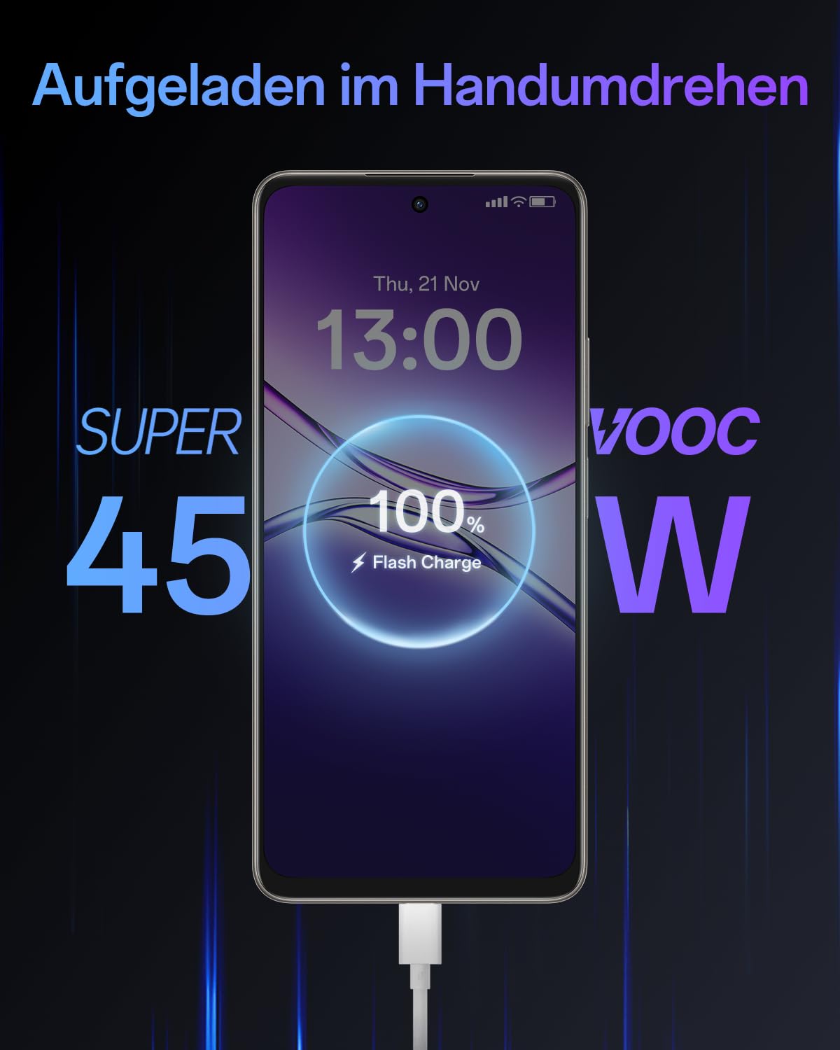 OPPO A5 Pro 4G 8GB+256GB, Simlockfreies Smartphone mit KI, 6,67" 90Hz-Display, 50MP-AF-Kamera, 5800mAh-Akku, IP69-Schutz gegen Wasser und Staub, Black Brown (inklusive 45-W-SUPERVOOC-Ladegerät)