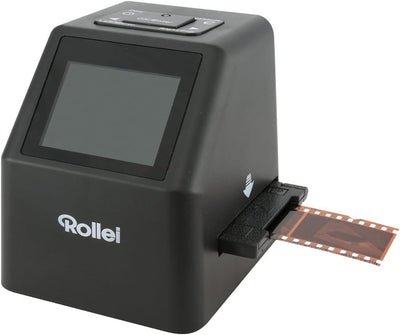 Rollei DF-S 310 SE Dia Film Scanner (Special Edition mit extra Zubehör, SD-/SDHC-Karten Steckplatz und USB 2.0 Schnittstelle) schwarz