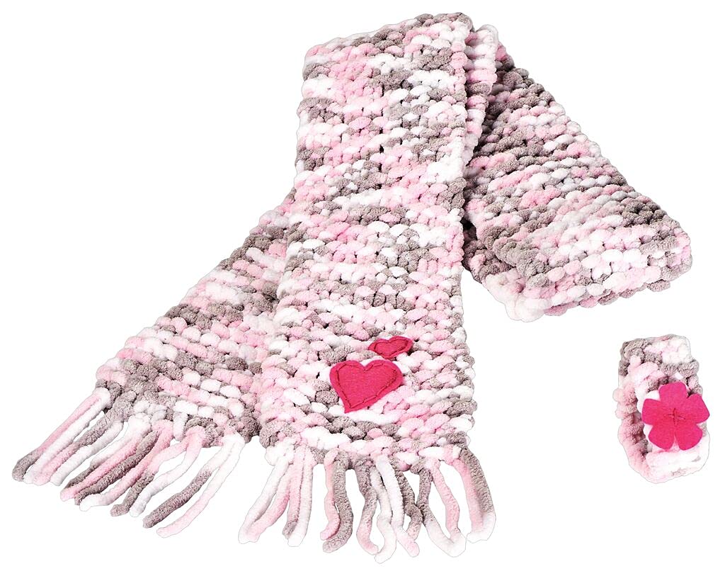 moses. Bastelspaß - Stricken lernen, Strick-Set mit bebilderter Schritt-für-Schritt Strickanleitung, Bastelset für Kinder ab 8 Jahren, Bunt