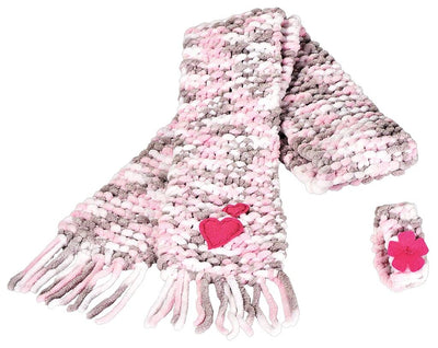 moses. Bastelspaß - Stricken lernen, Strick-Set mit bebilderter Schritt-für-Schritt Strickanleitung, Bastelset für Kinder ab 8 Jahren, Bunt