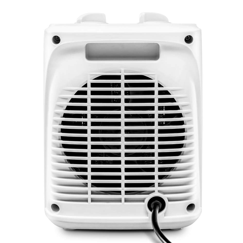 TROTEC Keramik Heizlüfter TFC 16 E – Heizleistung 1200 W / 2000 W – Elektroheizung mit Thermostat, Raumgröße 24 m² bis 60 m³