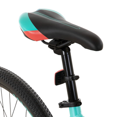 Hiland 26 Zoll Mountainbike für Frauen, 21-Gang mit Lock-Out-Federgabel, Dual-Scheibenbremsen, Aluminium-Rahmen MTB, Erwachsene Damen Damen Fahrrad Herrenfahrrad, Mint Grün