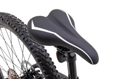 26 Zoll Alu Mountainbike Leader Fox Factor 8 Gang Scheibenbremse Rh 41 cm schwarz Weiss