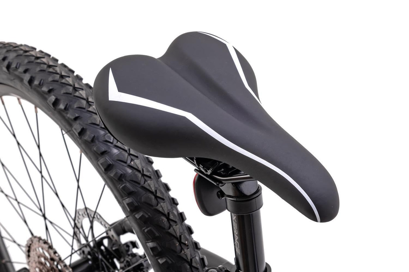 26 Zoll Alu Mountainbike Leader Fox Factor 8 Gang Scheibenbremsen Rh 36 cm schwarz Weiss