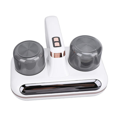 Hyuduo Matratzenstaubsauger mit Starker Saugleistung von 16 KPa und 4 Waschbaren Ersatzfiltern, Kabelloser UV-Reiniger für die Überwachung der Häuslichen Umgebung, Ideal für die