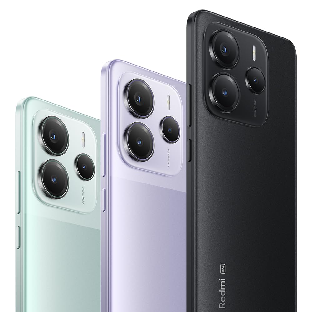 Xiaomi Redmi Note 14 5G Smartphone, 8 + 256GB, Purple, 108MP AI-Kamerasystem, 5110mAh Akku, 120Hz Augenschutzdisplay, AI-Funktionen (kein Ladegerät enthalten)