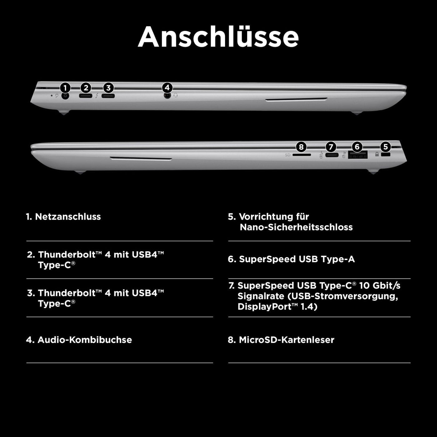 HP Inc. ZBook Studio 16 G11 16.0 Core Ultra 9 185H 32GB RAM 1TB SSD GeForce RTX 4070 Win11Pro