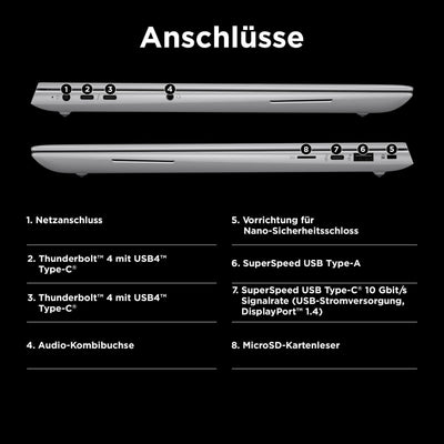 HP Inc. ZBook Studio 16 G11 16.0 Core Ultra 9 185H 32GB RAM 1TB SSD GeForce RTX 4070 Win11Pro