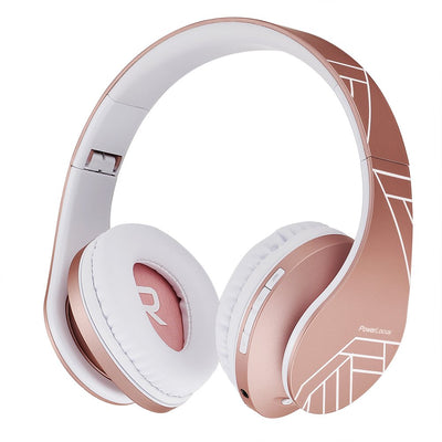 Kinder Kopfhörer, PowerLocus KinderKopfhörer Bluetooth mit 85dB Lautstärkebegrenzung, Faltbar mit Tragetasche, Kopfhörer Over Ear Kabellose und Kabel mit Mikrofon, Micro-SD-Modus für Handy, PC, Tablet