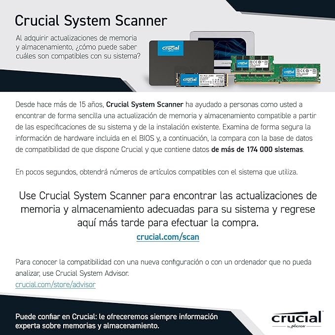 Crucial RAM CT16G4SFRA266 16GB DDR4 2666MHz CL19 Laptop Arbeitsspeicher