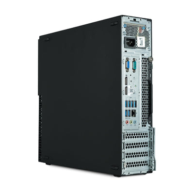 Lenovo - Schneller PC mit Іntel Core i5 - Desktop Computer + Silent Rechner für Büro & Home Office mit 3,2 GHZ - 16GB RAM - 512GB SSD - USB3.0 - WLAN - inkl Windows 11 Pro + Grееd Maus/Tastatur