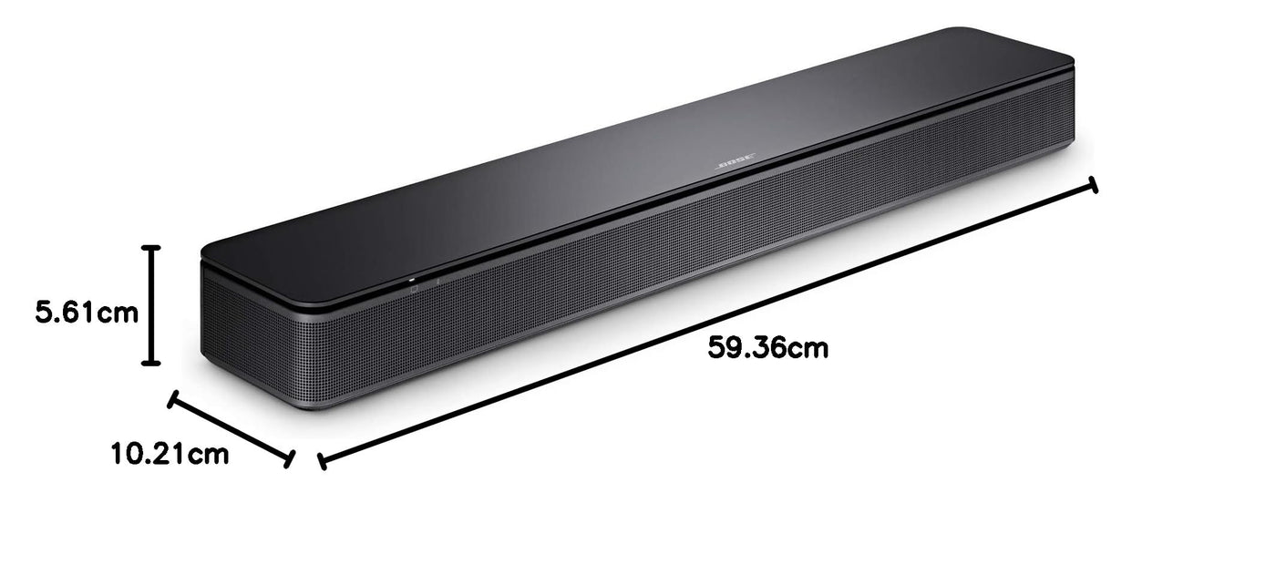 Bose TV Speaker – kompakte Soundbar mit Bluetooth-Verbindung, Black