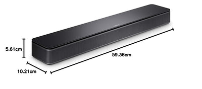 Bose TV Speaker – kompakte Soundbar mit Bluetooth-Verbindung, Black
